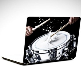 Resim Drum Süt Laptop Sticker 17 inch (39X27CM) 