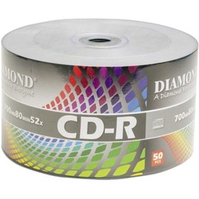 Resim DIAMOND Cd-r 52x 700 Mb 80 Min Boş Cd 50li 