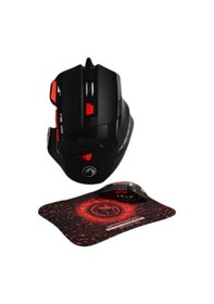 Resim Mey İthalat Ergonomik Gaming Mouse Ve Mousepad 3 Dpı Ayarlı Led Işıklı Tasarım 