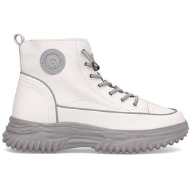 Resim Guja 25k310-13 Kadın Hakiki Deri Sneaker Bot Gri Gri 