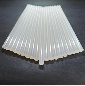 Resim 1 Kg İnce Sıcak Silikon Çubuk Açık Gri 