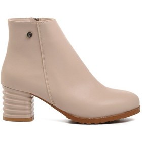 Resim Pierre Cardin Pc-52524 Krem İçi Polarlı Kadın Topuklu Bot 001 