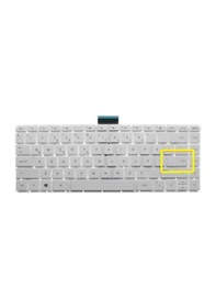 Resim Hp Pavilion 13-s000nt X360, 13-s001nt X360 Uyumlu Klavye Gri Küçük Enter Tuş Takımı Tuş Seti Türkçe 