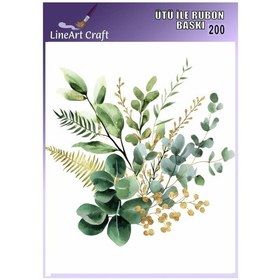 Resim Ütü İle Rub On Transfer Kağıdı - No: 200 30x30 Cm 