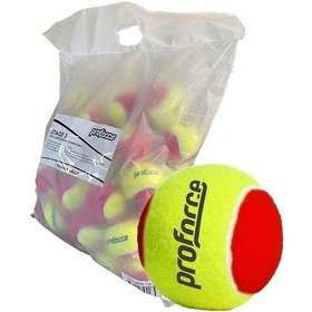 Resim 5 Yaş Kırmızı Noktalı Tenis Topu 48 Li Paket Tb9 