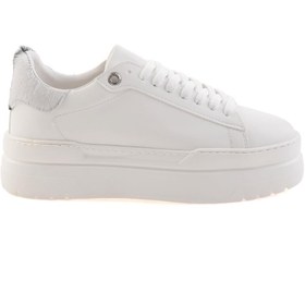 Resim Bambi Beyaz Kadın Sneaker K01791072409 