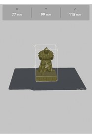 Resim shop Diz Çöken Şövalye Kalem Tutucu (Masaüstü Dekor) 