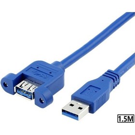 Resim 4798 Usb 3.0 Panel Tipi Vida Dişi Erkek Uzatma Kablosu 1.5 Metre 