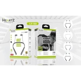 Resim Heartz Ls 102 Taç Bluetooth Kulaklığı, 5.3 Versiyon Yüksek Şarj ile 130 Saat Bekleme Süreli, 10 Metre Çekiş Menzilli, Dışarıdan Gelen Sesleri Filtreleyen Kulak Içi Tasarım (Lila) 