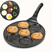 Resim 1pc Mini Krep Tavası, Mini Krep Tenceresi, 7 Kalıplı Krep Yapma Makinesi, Pişirme Malzemeleri, Mutfak Malzemeleri, Restoran Tedarikleri, Mutfak Eşyaları 