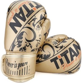 Resim Gold Serisi İşlemeli Boks Eldiveni Çok Renkli 