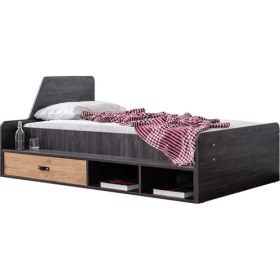 Resim Setay Karyola, Doğa Çekmeceli Karyola + 1 Adet Comfort Yatak 