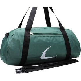 Resim Haki Renk Suya Dayanıklı Kumaş Seyahat Spor Gym Ve Fitness Çantası Haki 