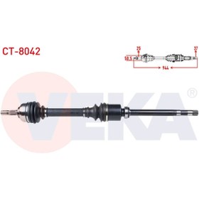 Resim Genel Markalar Komple Aks Sag On Cıtroen C5 I (DC) 2.0 Hdı M-t Uzunluk 944mm 2001-2004 