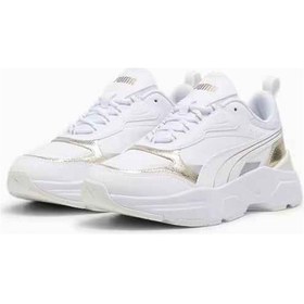 Resim Puma Cassıa Metallıc Shıne Kadın Spor Ayakkabı 39526701 39526701 Bgo Altın - Beyaz 