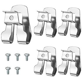 Resim Leasetake Alet Kemeri İçin Matkap Klipsi 633586002 636181001 Vidalı Yedek Parça, 5 Adet Metal Sürücü Kancası 