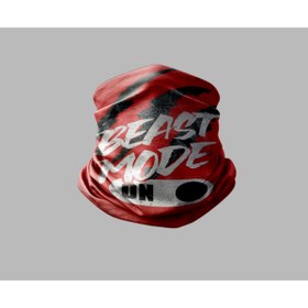 Resim Buffalo Yazı Tasarımlı Motorcu Buff Maske Outdoor Boyunluk Unisex Bandana 