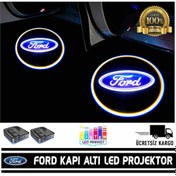 Resim Femex Ford Araçlar İçin Pilli Yapıştırmalı Kapı Altı Led Logo N11.10611 