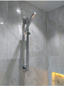 Resim Gpd Quadro Pirinç Sürgülü Duş Seti Krom 