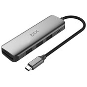 Resim Bix Type-C Usb 3.0 Pd Kart Okuyucu 3 Portlu Çoklayıcı Hub Diğer