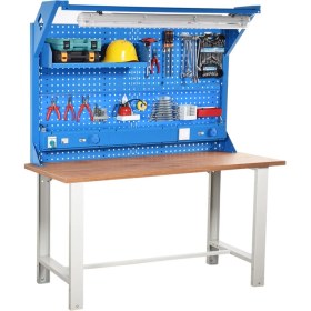 Resim Star Çelik Atölye Çalışma Tezgahı (1600 x 720 x 830-930/1844 mm) 