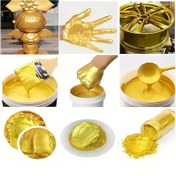 Resim 4 parça set - Parlak Kraliyet Altın Mika Tozu Seti - Ultra Parlak Pigmentler, Sanat, El İşi, Epoksi Reçine, Takı Yapımı, DIY Projeleri için Uygun - Doğal Mineral Parıltılı Toz, Reçine Boya Tozu 