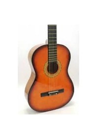 Resim Klasik Gitar 4/4 Tam Boy Sunburst Renk Gitar-Kılıf 