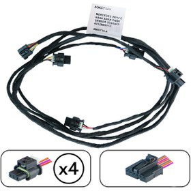 Resim Soketsan Mercedes W212 E Kasa Arka Park Sensör Tesisatı A2125405710 