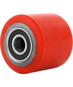 Resim Blackbird Home Rulmanlı Transpalet Tekeri 80X70 Poliüretan Kırmızı 