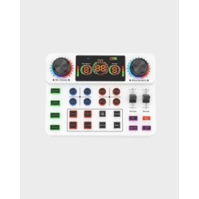 Resim Canlı Yayın ve Karaoke Için Profesyonel Ses Kartı Bluetooth Destekli Midastech 