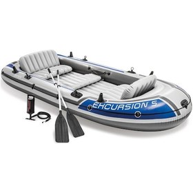 Resim Şişme Bot Seti - Intex - Excursion 5 - 315cm - 5 Kişilik 68325 