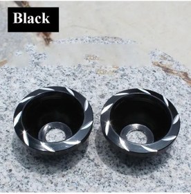 Resim Motion003 6 Renkli Elektrikli Araç Ön Çatal Burcu 5.9cm Siyah Alüminyum Alaşım 