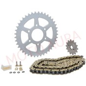 Resim SFR ZİNCİR DİŞLİ SETİ O-RING BAJAJ PULSAR RS200 (14T-41T-520H0 11 