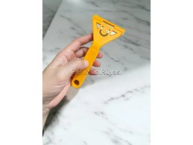 Resim Renk Yapı Rüyası Buz Kazıyıcı, Cam Ocak Temizleyici, Işyeri Camlarından Reklam Kazımak Içi, One Way Vision Sökmek Için Kazıyıcı 