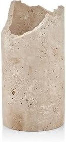 Resim setabianca Evza Dekor Mermer Traverten Şaraplık 11 * 11 * 21 Cm 