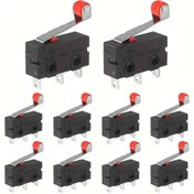 Resim 10 Adet Ağır Hizmet Tipi KW12-3 Mikro Limit Anahtarı - AC 250V 5A SPDT Toggle, Endüstriyel Otomasyon, CNC Makineleri, Robotik - Rulo Kolu ile, Normalde Açık/Kapalı (1NO/1NC), Dar Alanlar için Kompakt Tasarım, KW12-3 Uyumlu Cihazlarla Uyumlu, CNC Entegrasyonu, Güvenilir Elektrik Parçası, Otomasyon Ekipmanları, Bakır Kontaklar, Makine Üreticileri İçin Uzun Ömürlü Çözüm 