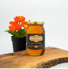 Resim Köyceğiz Balı Bahar Çiçek Balı Cam Kavanoz 450 G 