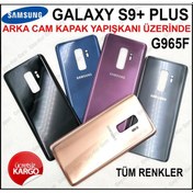 Resim Samsung Galaxy S9+ Plus G965F Arka Pil Batarya Kapağı Cam 