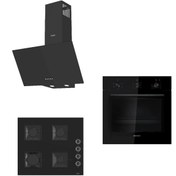 Resim Siemens & Ferre Caserta Ankastre Set 166 ( HB011FBA1T - SS205 - D086 ) 