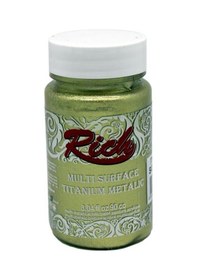 Resim Rich Multi Surface Titanium Metalik Boya 90 Cc. 2514 Soft Gold 