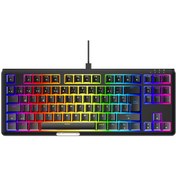 Resim Rampage Claw Siyah Red Swıtch Mekanik Gaming Oyuncu Klavye Rainbo 