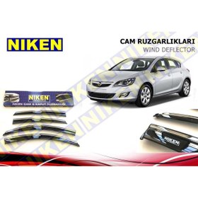 Resim Niken Opel Astra J Kromlu Cam Rüzgarlığı 