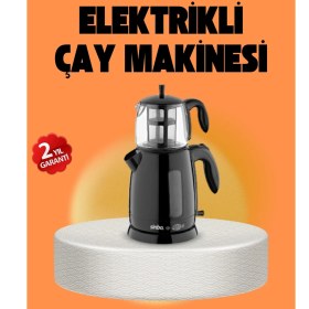 Resim Epilons Sinbo Stm 5840 Elektrikli Çay Makinesi 1800 Watt 1,7 Litre 