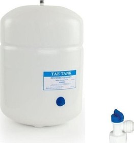 Resim Su Arıtma Cihazı Quick Vana Hediyeli Metal Tank Su Deposu 12 Litre 3.2 Galon 
