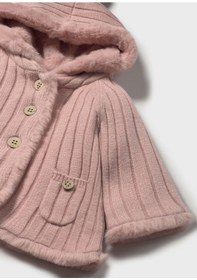 Resim Mayoral Newborn Ponponlu Triko Hırka Pembe Pembe 