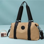 Resim Ayarlanabilir Askılı Unisex Hafif Omuz Çantası - Seyahat, Spor Salonu ve Kısa Seyahatler için Dayanıklı Polyester Bagaj - Fermuarlı ve Çoklu Cep Detaylı Siyah Renk, Seyahat Çantası, Rahat Tarz, Sağlam İnşaat, Gençler İçin 