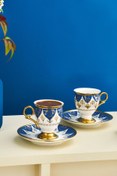 Resim St Morritz Merve 2 Kişilik Kahve Fincanı 100 ml 