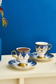 Resim St Morritz Merve 2 Kişilik Kahve Fincanı 100 ml 