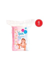 Resim Ipek 60'Lı 6 Paket Bebek Temizleme Pamuğu 