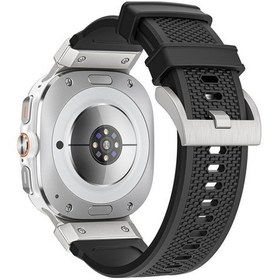 Resim Qyouth Yumuşak Tpu Galaxy Uyumlu Saat Kayışı 47mm Siyah/turuncu Samsung Uyumlu 